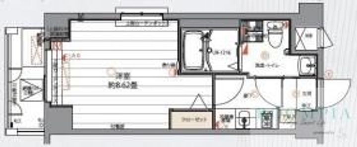 グランパークＮ．東京 1階 1K 賃貸物件詳細