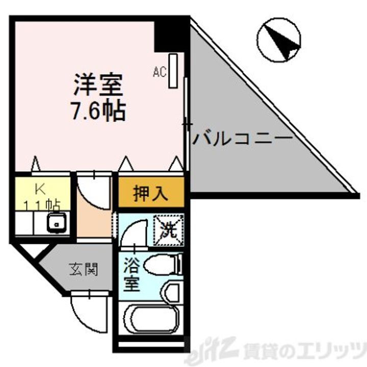 大阪府箕面市箕面４丁目８－６７ 箕面駅 1K マンション 賃貸物件詳細