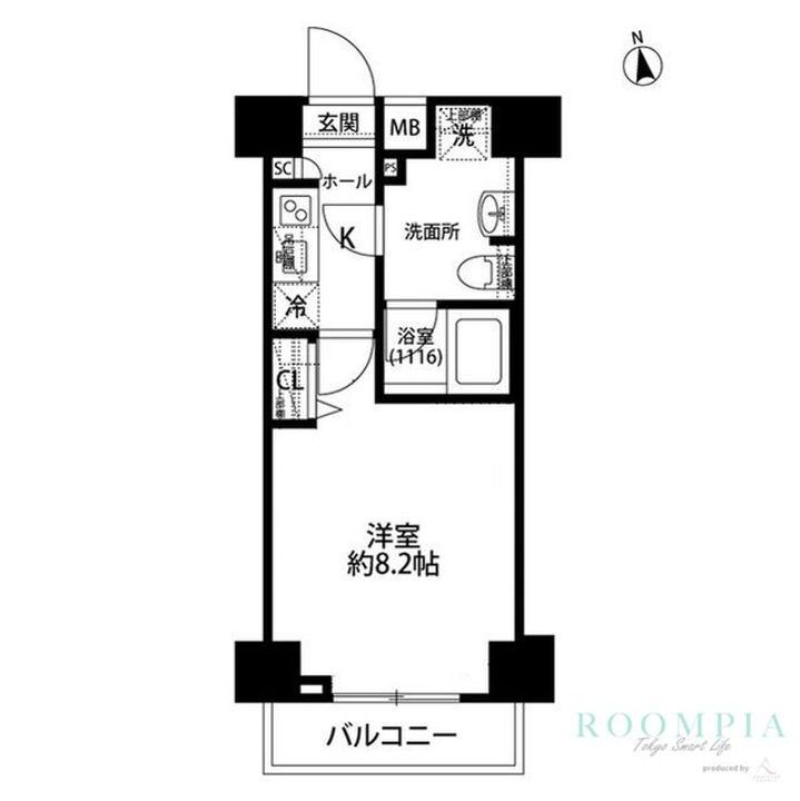 東京都練馬区向山２丁目６－１０ 中村橋駅 1K マンション 賃貸物件詳細