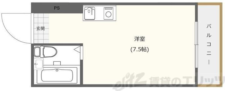 大阪府大阪市東淀川区井高野２丁目８－３５ 井高野駅 ワンルーム マンション 賃貸物件詳細