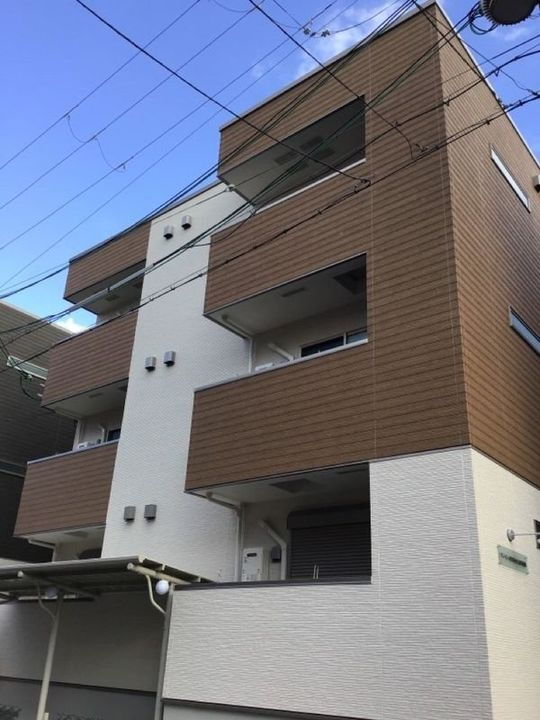 フジパレス豊里中央公園Ⅱ番館 3階建