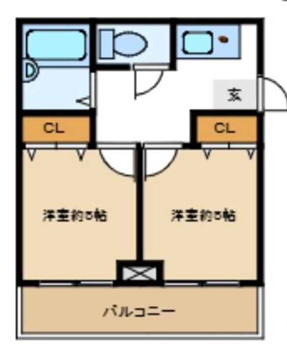 大阪府大阪市東淀川区豊新５丁目１６－２７ 上新庄駅 2K マンション 賃貸物件詳細