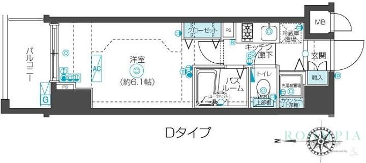 東京都杉並区和泉３丁目５８－１７ 永福町駅 1K マンション 賃貸物件詳細
