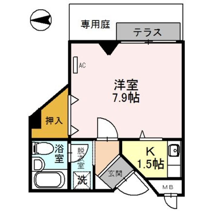 大阪府箕面市箕面４丁目８－６７ 箕面駅 1K マンション 賃貸物件詳細