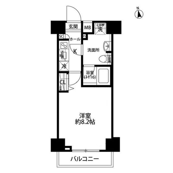 東京都練馬区向山２丁目６－１０ 中村橋駅 1K マンション 賃貸物件詳細