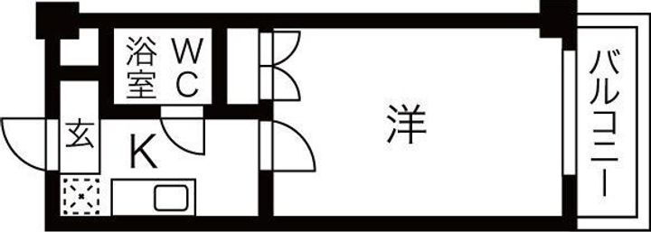 大阪府高槻市千代田町１９－２２ 高槻市駅 1K マンション 賃貸物件詳細