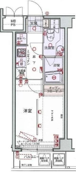 東京都府中市幸町１丁目１２－１８ 府中駅 1K マンション 賃貸物件詳細