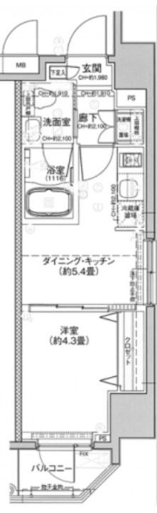 東京都墨田区両国２丁目５－５ 両国駅 1DK マンション 賃貸物件詳細