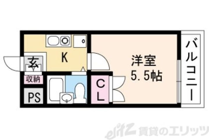 大阪府高槻市真上町１丁目１－１９－１３ 高槻駅 1K マンション 賃貸物件詳細