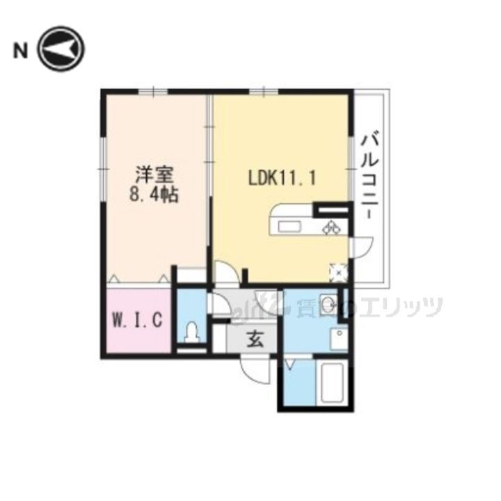 Ｃｉｔｒｉｎｅ 2階 1LDK 賃貸物件詳細