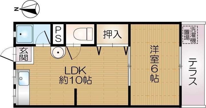 大阪府茨木市上泉町７－５ 茨木市駅 2DK アパート 賃貸物件詳細