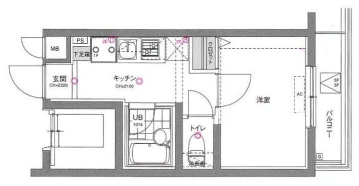 東京都板橋区南常盤台１丁目２２－１５ ときわ台駅 1K マンション 賃貸物件詳細