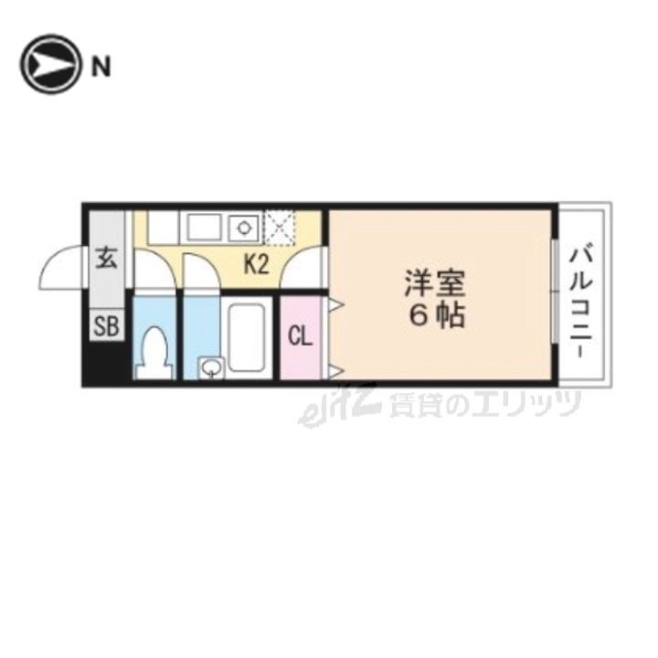 大阪府高槻市野田２丁目２９－５ 高槻市駅 1K アパート 賃貸物件詳細
