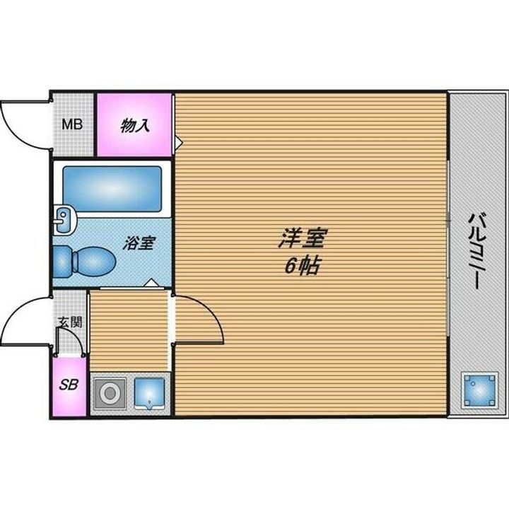 大阪府吹田市泉町２丁目２２－２ 吹田駅 1K マンション 賃貸物件詳細