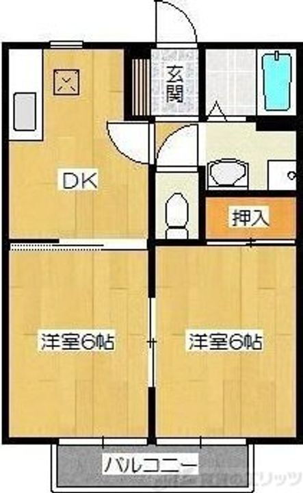 大阪府箕面市小野原東４丁目４－１０ 豊川駅 2DK アパート 賃貸物件詳細