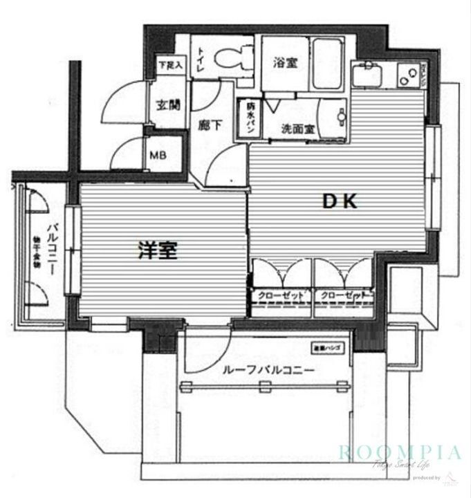 東京都杉並区高井戸西１丁目２－１ 高井戸駅 1DK マンション 賃貸物件詳細