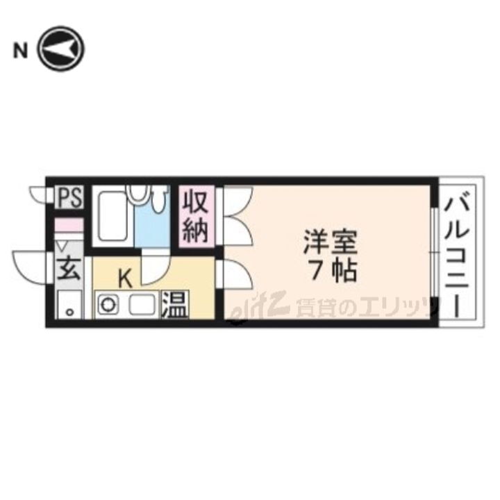 大阪府高槻市千代田町１９－３０ 高槻市駅 1K マンション 賃貸物件詳細