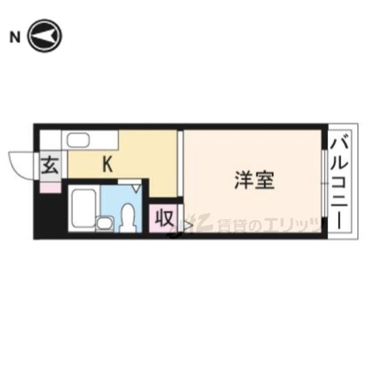 大阪府茨木市蔵垣内２丁目２－１５－８ 千里丘駅 1K マンション 賃貸物件詳細