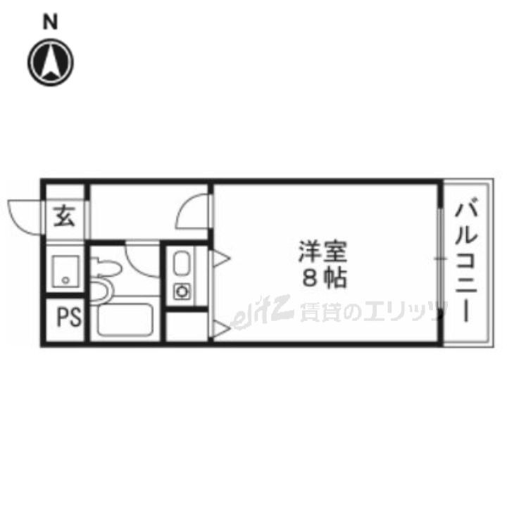 大阪府茨木市総持寺駅前町１５－３３ 総持寺駅 1K マンション 賃貸物件詳細