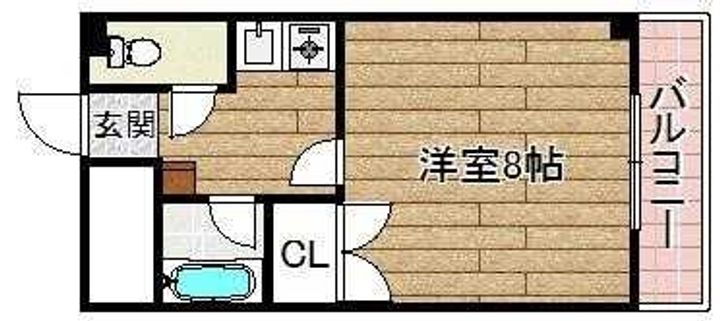 大阪府高槻市富田丘町１６－１８ 摂津富田駅 1K マンション 賃貸物件詳細
