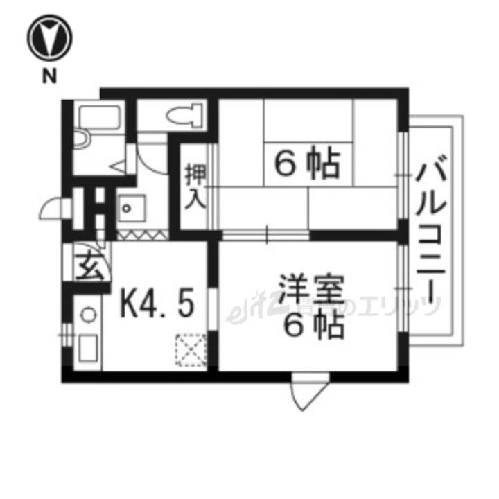 大阪府茨木市南安威１丁目２－３ ＪＲ総持寺駅 2DK マンション 賃貸物件詳細