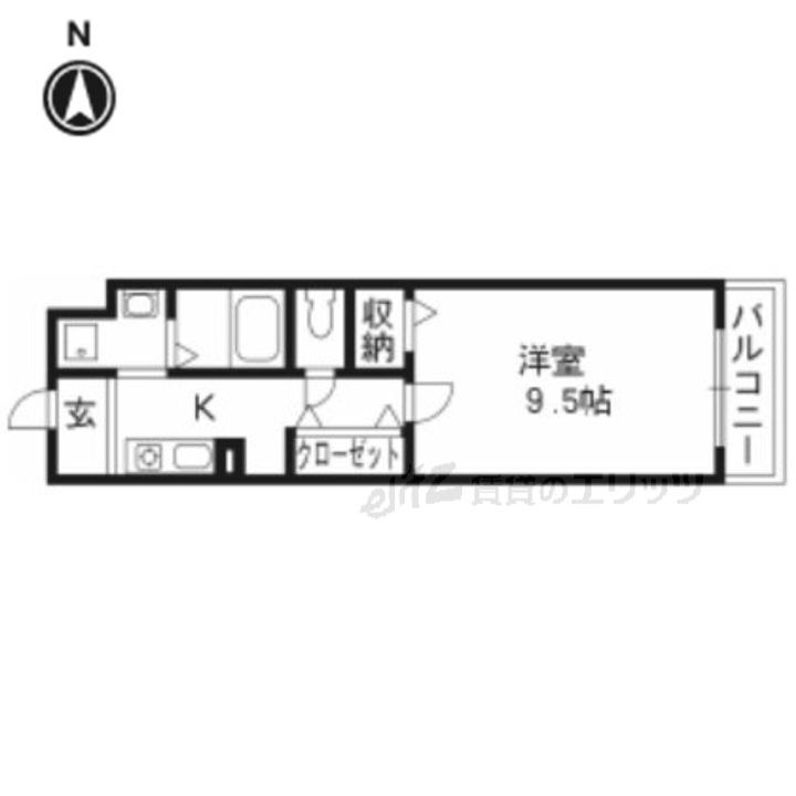 大阪府高槻市神内２丁目７－１４ 上牧駅 1K マンション 賃貸物件詳細
