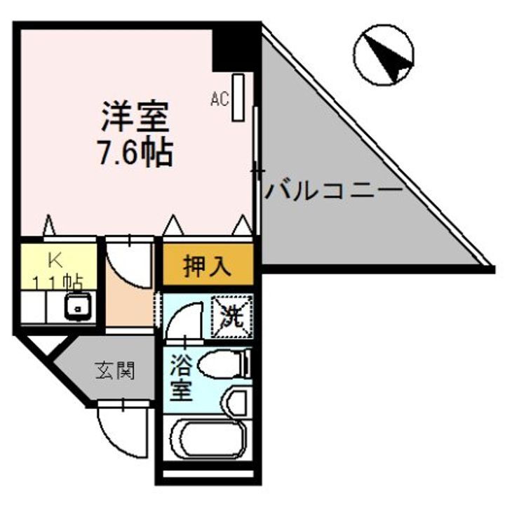 大阪府箕面市箕面４丁目８－６７ 箕面駅 1K マンション 賃貸物件詳細