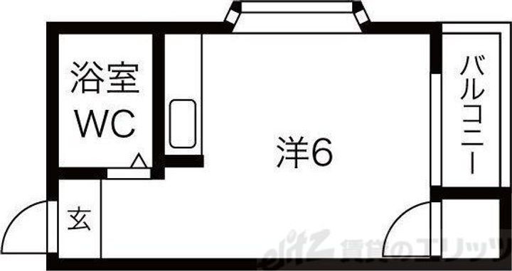 大阪府大阪市東淀川区豊新２丁目５－３３ 上新庄駅 ワンルーム マンション 賃貸物件詳細