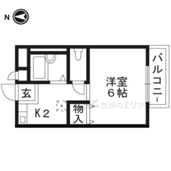 大阪府茨木市総持寺１丁目１７－２４ 総持寺駅 1K アパート 賃貸物件詳細
