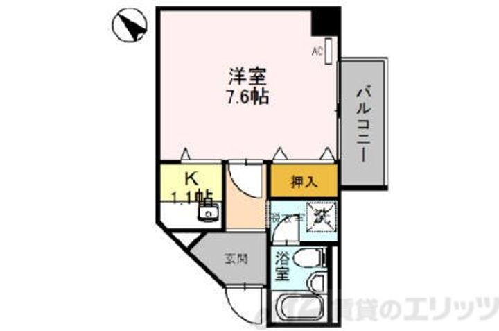 大阪府箕面市箕面４丁目８－６７ 箕面駅 1K マンション 賃貸物件詳細