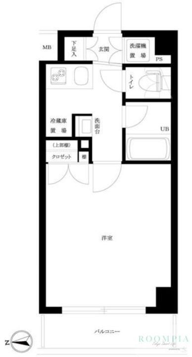 ルーブル高田馬場参番館 6階 1K 賃貸物件詳細