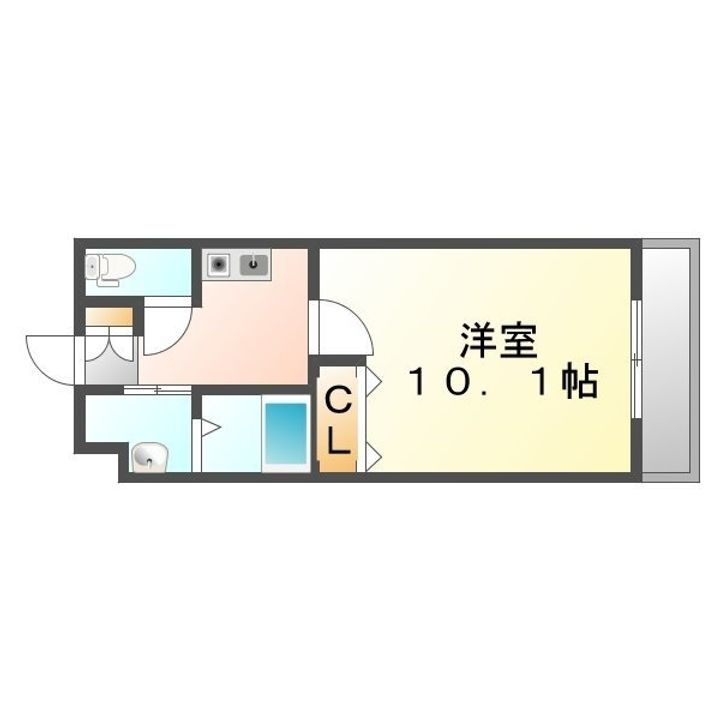 広島県福山市多治米町５－１－１２ 1K アパート 賃貸物件詳細