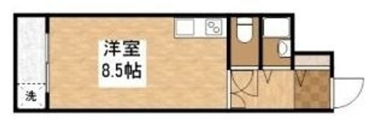 広島県福山市霞町１－４－１５ 福山駅 1K マンション 賃貸物件詳細