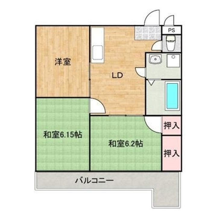 広島県福山市神辺町大字川北７７０－２ 神辺駅 3DK マンション 賃貸物件詳細