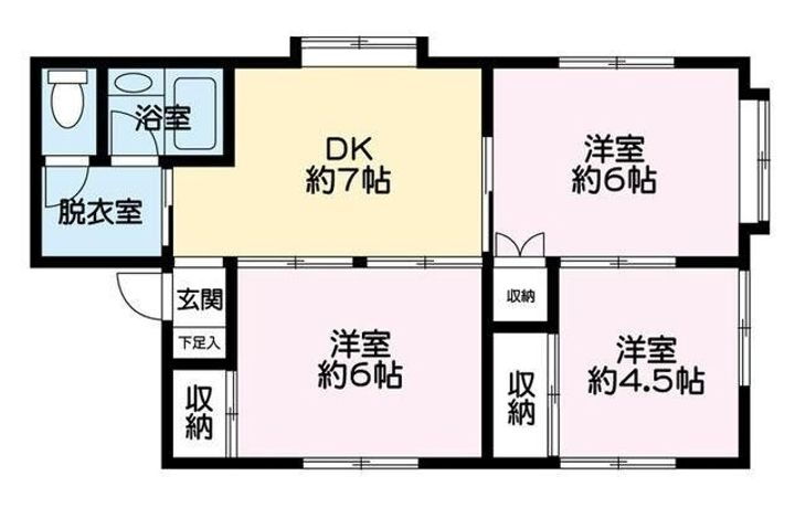 広島県福山市津之郷町大字津之郷３８６－２ 備後赤坂駅 3DK アパート 賃貸物件詳細