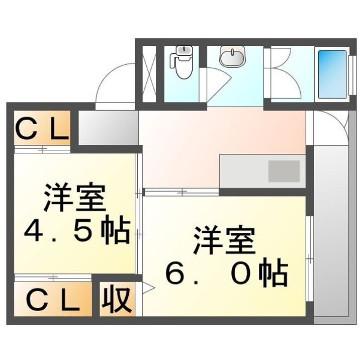 広島県竹原市竹原町２６３３ 竹原駅 2K マンション 賃貸物件詳細
