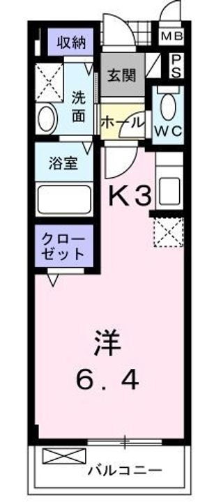 広島県福山市神辺町字道上１０５１－１ 道上駅 ワンルーム アパート 賃貸物件詳細