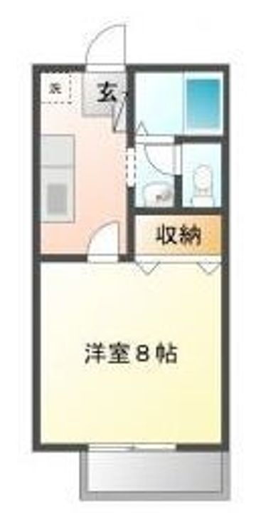 広島県福山市東川口町３丁目２－１９ 福山駅 1K アパート 賃貸物件詳細