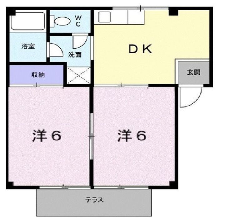 広島県福山市大門町３丁目２８－５ 大門駅 2DK アパート 賃貸物件詳細