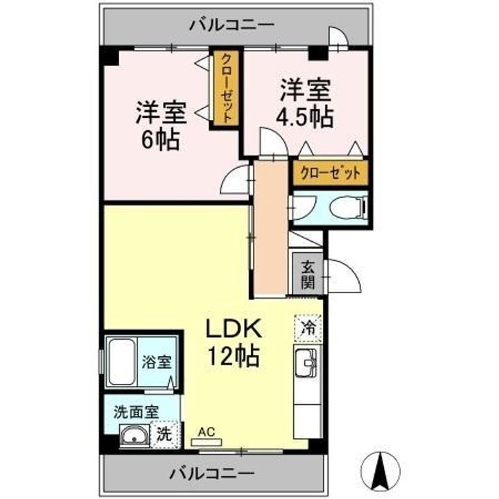 香川県高松市東山崎町３２３－１ 水田駅 2LDK マンション 賃貸物件詳細