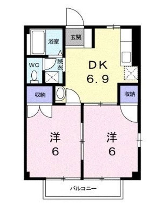 香川県高松市成合町１０６６－１３ 円座駅 2DK アパート 賃貸物件詳細
