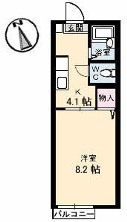 香川県高松市太田上町６９９－３ 太田駅 1K アパート 賃貸物件詳細