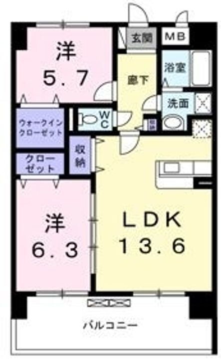 香川県高松市木太町２４６９－１ 木太町駅 2LDK マンション 賃貸物件詳細