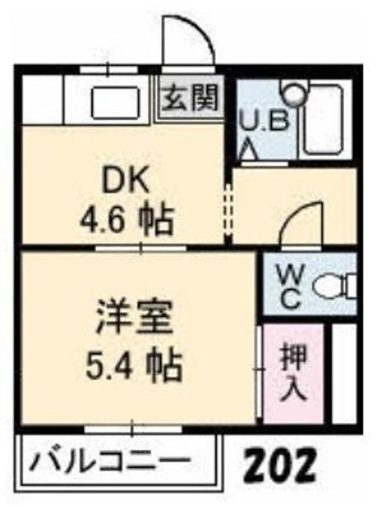 香川県高松市宮脇町１丁目２２－１ 1DK アパート 賃貸物件詳細