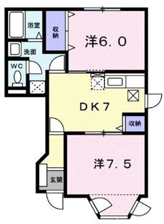 香川県高松市木太町４２３２－３ 木太東口駅 2DK アパート 賃貸物件詳細