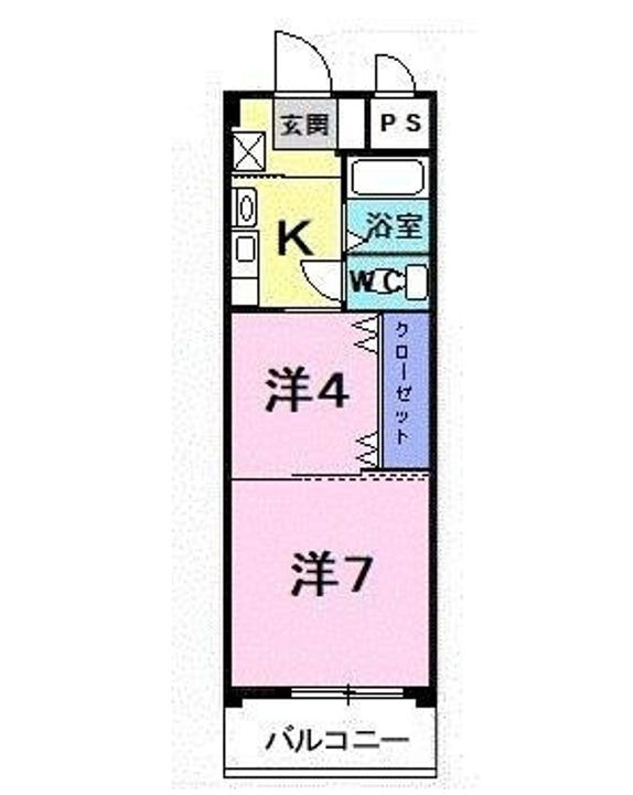 香川県高松市伏石町２１７３－２８ 伏石駅 2K マンション 賃貸物件詳細