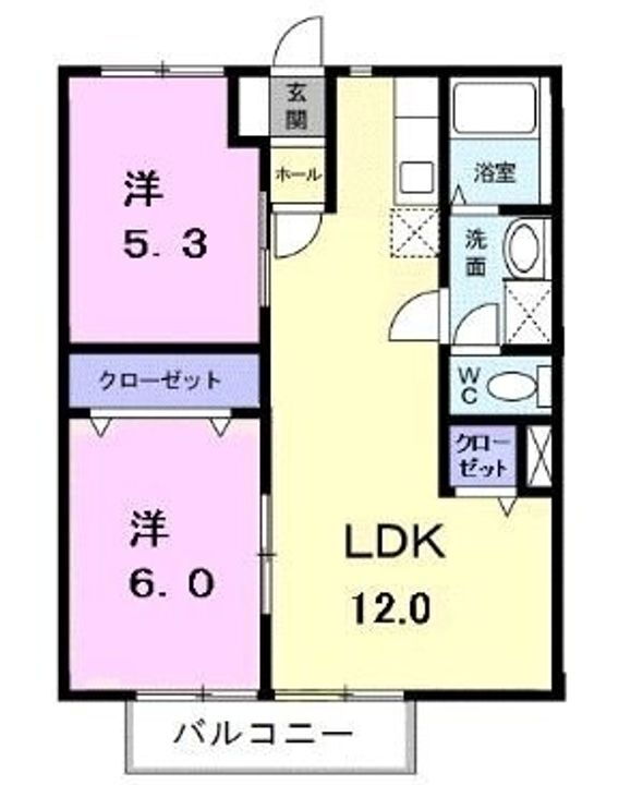 香川県高松市出作町２２２－１ 仏生山駅 2LDK アパート 賃貸物件詳細