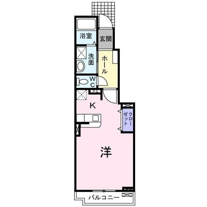 広島県福山市山手町６－１５－１８ 福山駅 1K アパート 賃貸物件詳細