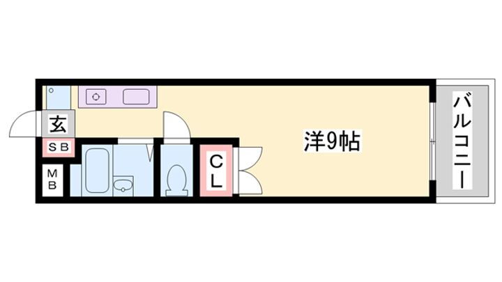 ＡＰＴ雄徳山 2階 ワンルーム 賃貸物件詳細
