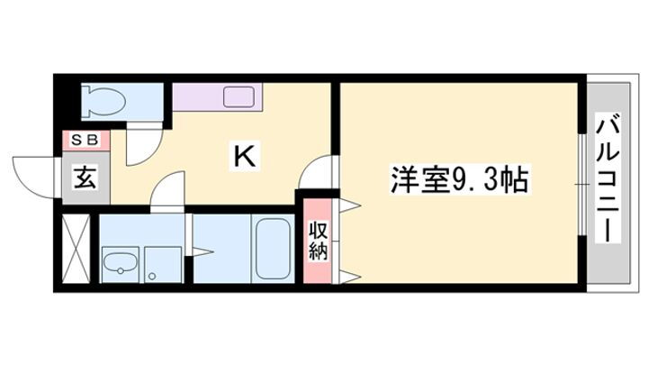 プロニティハウス 1階 1K 賃貸物件詳細